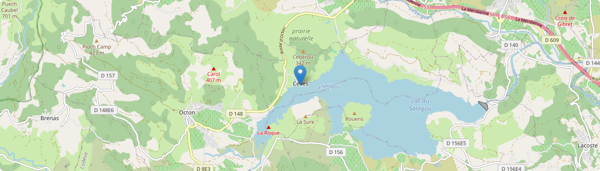 Celles - Carte