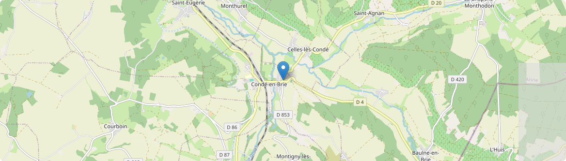 Celles-lès-Condé - Carte