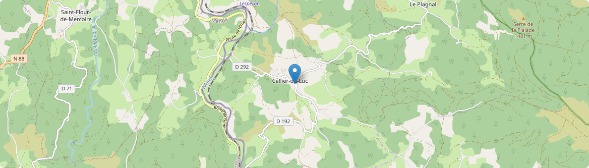 Cellier-du-Luc - Carte