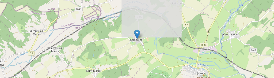 Cemboing - Carte