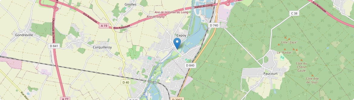 Cepoy - Carte