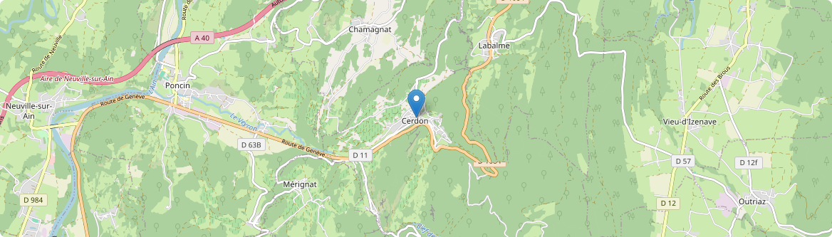 Cerdon - Carte
