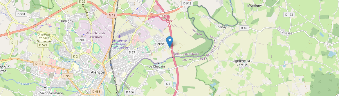 Cerisé - Carte