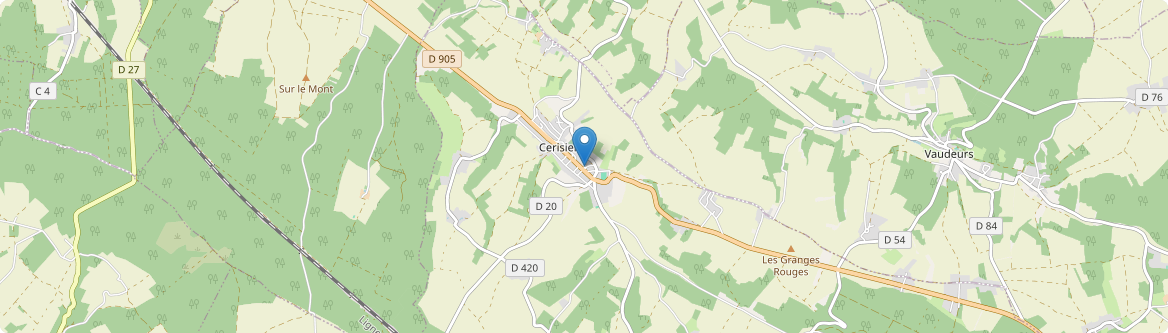 Cerisiers - Carte