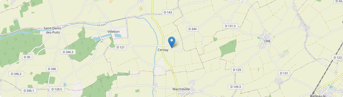 Cernay - Carte