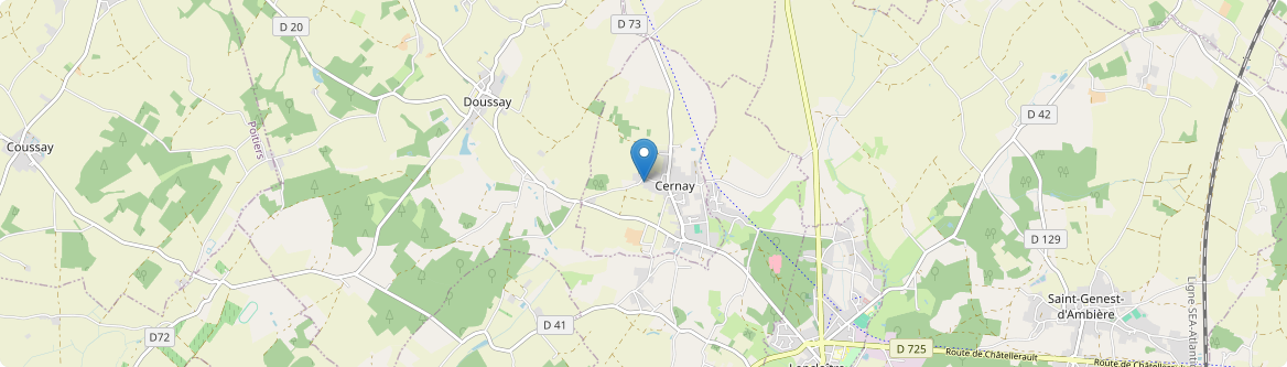Cernay - Carte