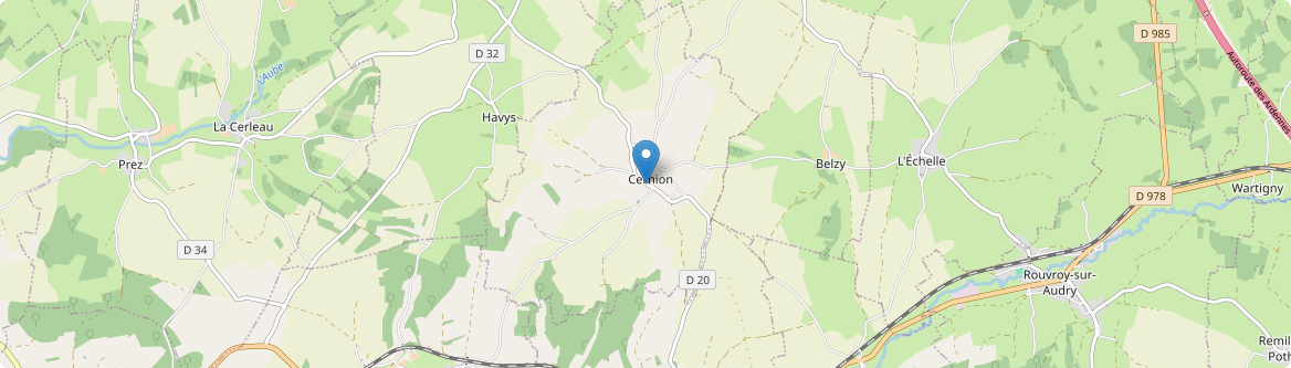 Cernion - Carte