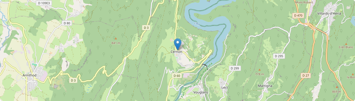 Cernon - Carte
