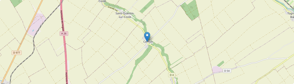 Cernon - Carte