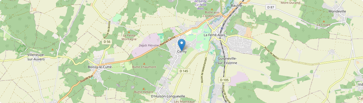 Cerny - Carte