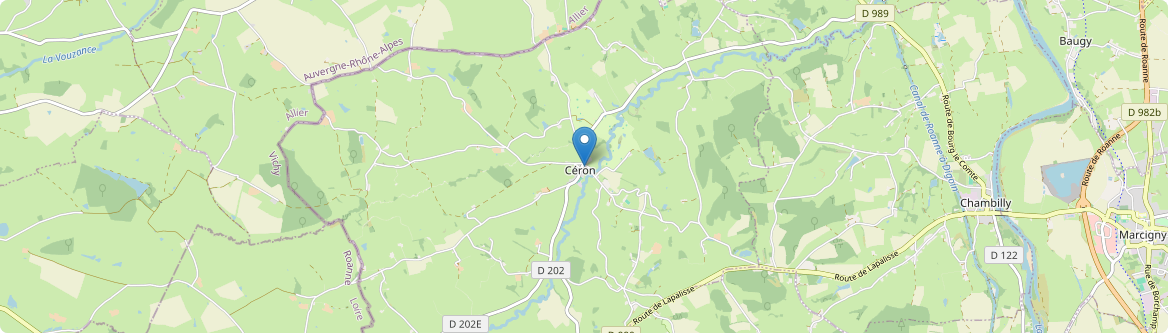 Céron - Carte