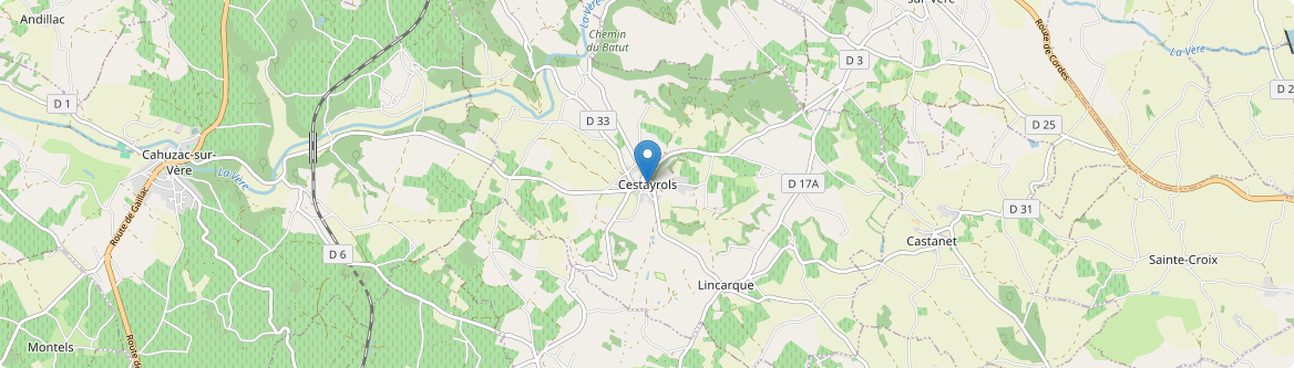 Cestayrols - Carte