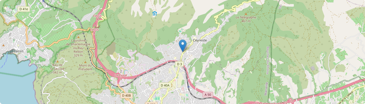 Ceyreste - Carte