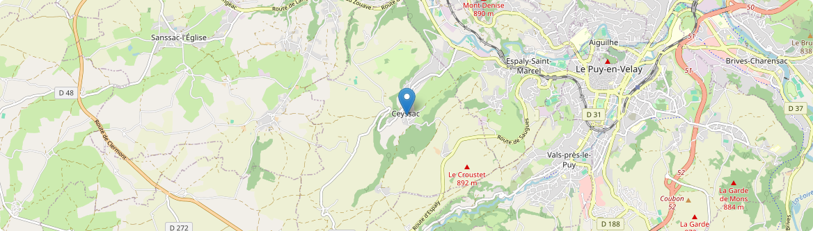 Ceyssac - Carte