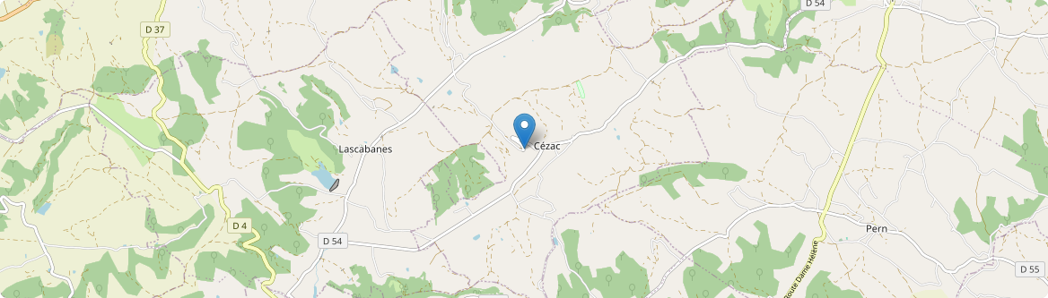 Cézac - Carte