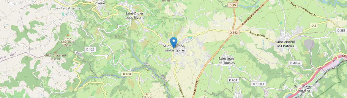 Chabanière - Carte