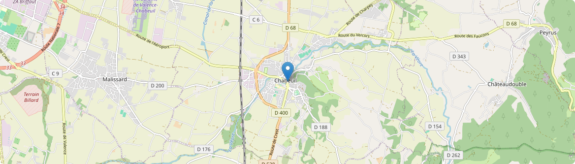 Chabeuil - Carte