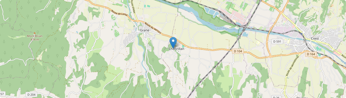 Chabrillan - Carte