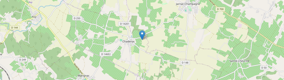 Chadenac - Carte