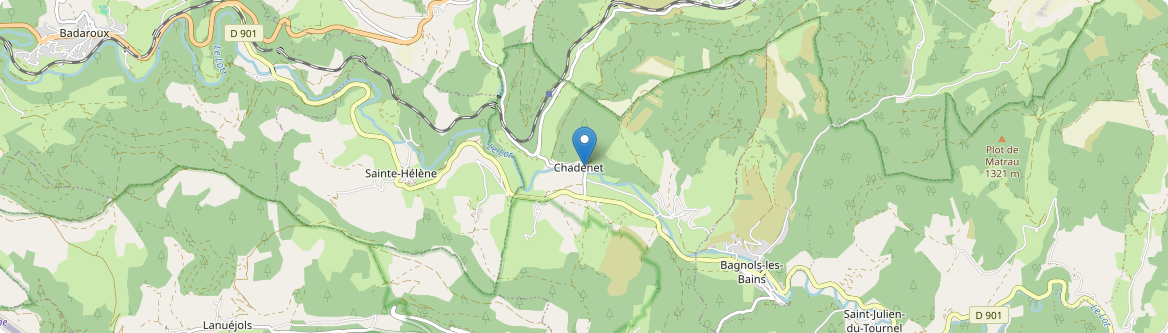 Chadenet - Carte