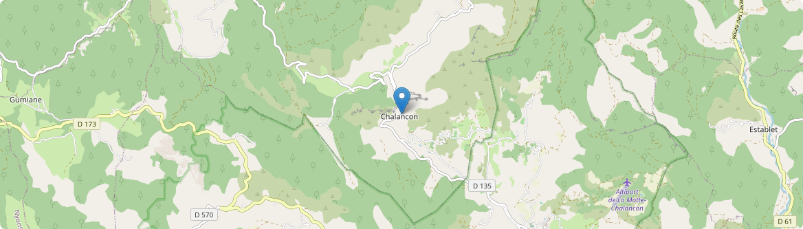 Chalancon - Carte