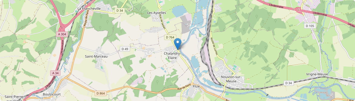 Chalandry-Elaire - Carte