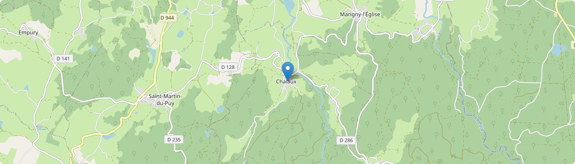Chalaux - Carte