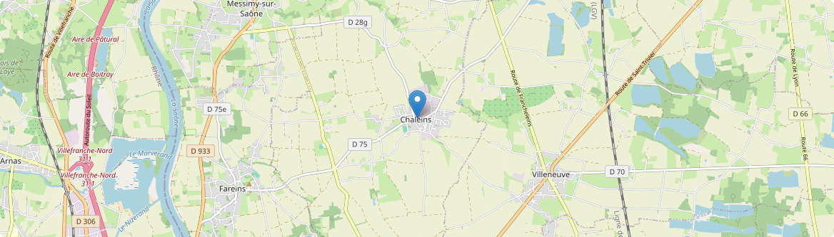 Chaleins - Carte
