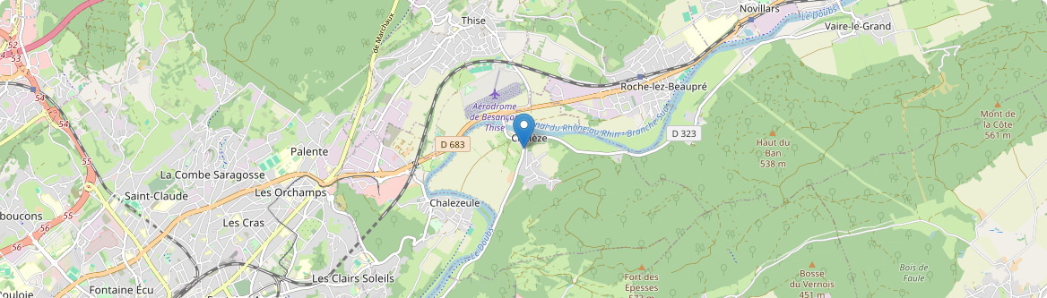 Chalèze - Carte