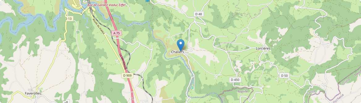 Chaliers - Carte