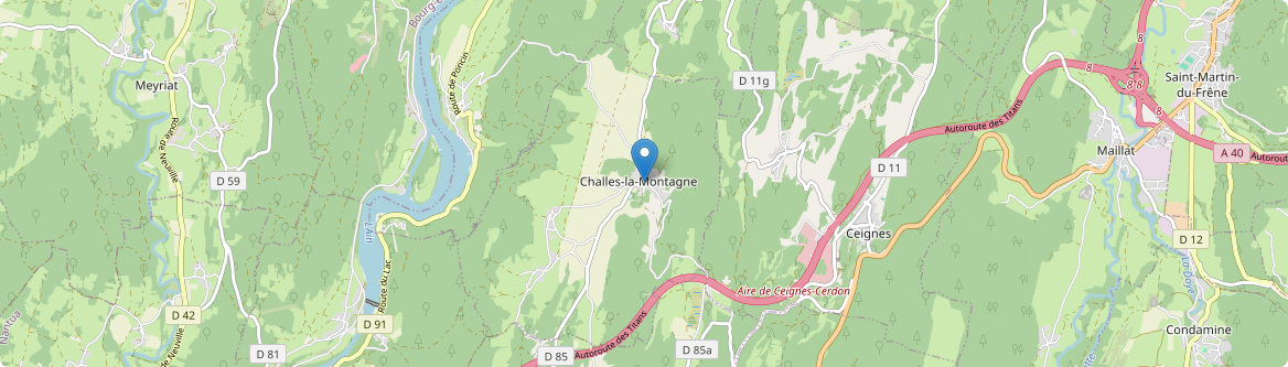 Challes-la-Montagne - Carte