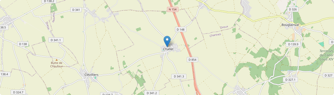 Challet - Carte