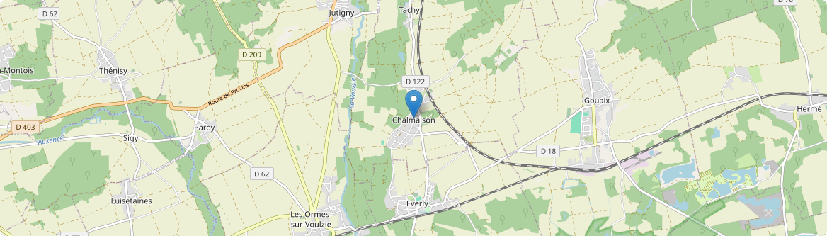 Chalmaison - Carte