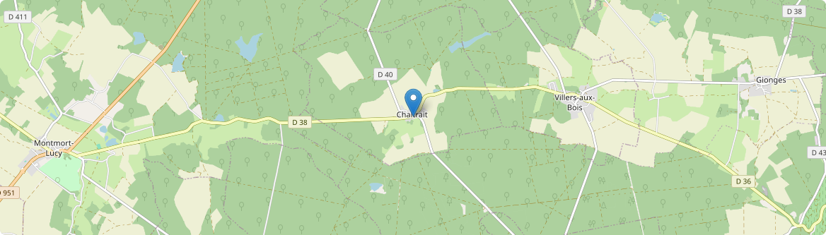 Chaltrait - Carte