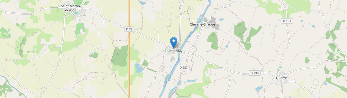 Chambellay - Carte