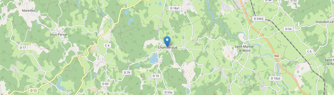 Chamberaud - Carte