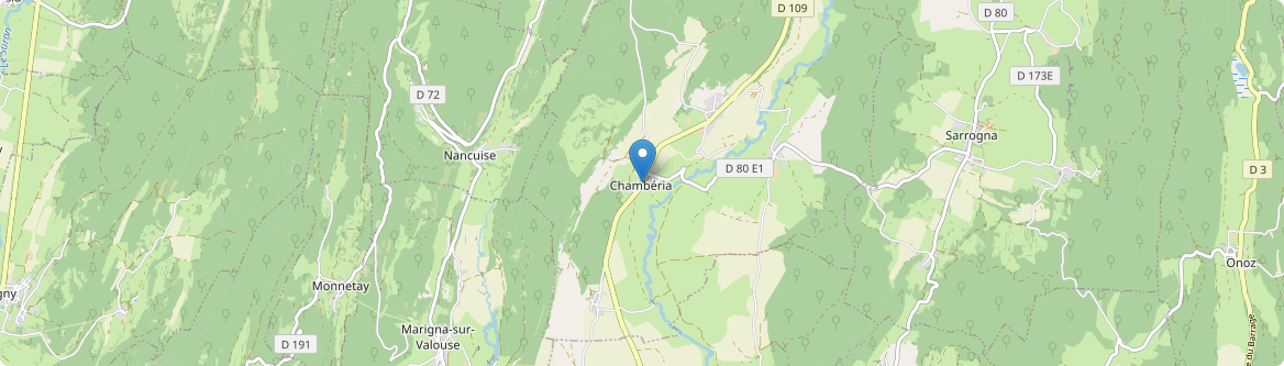 Chambéria - Carte