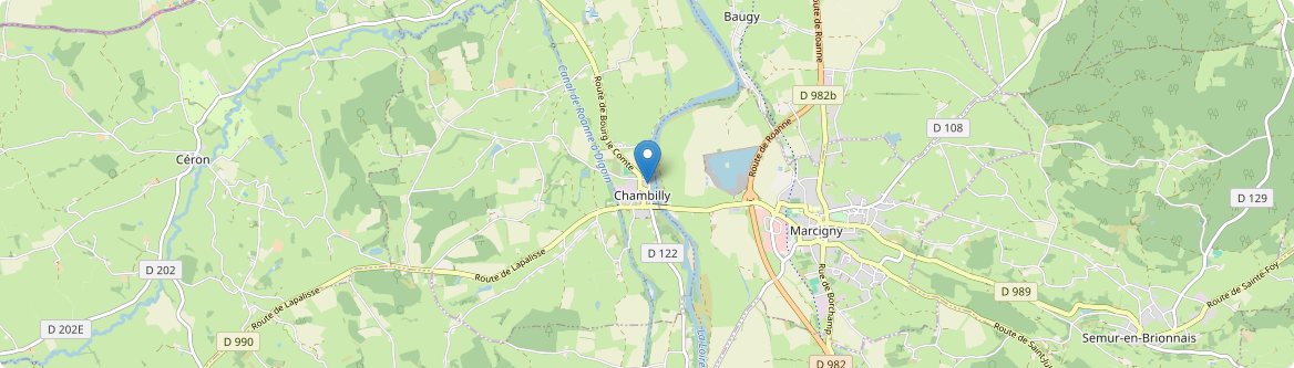 Chambilly - Carte