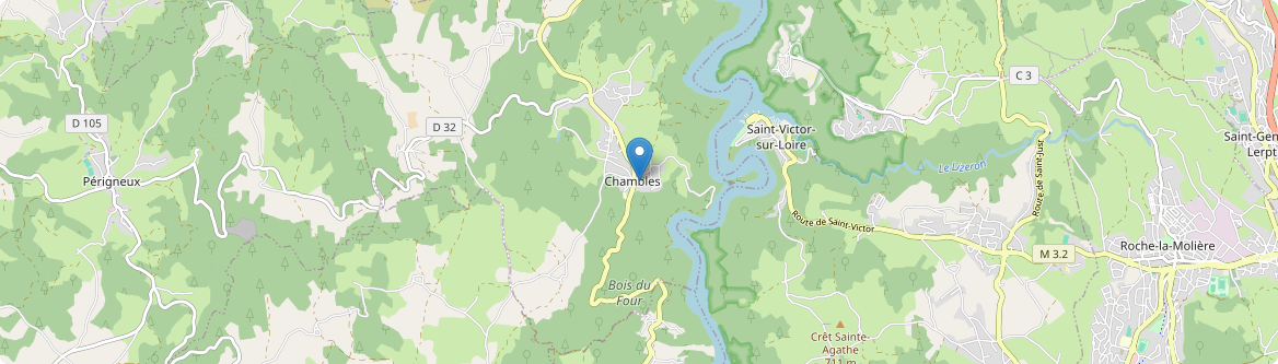 Chambles - Carte