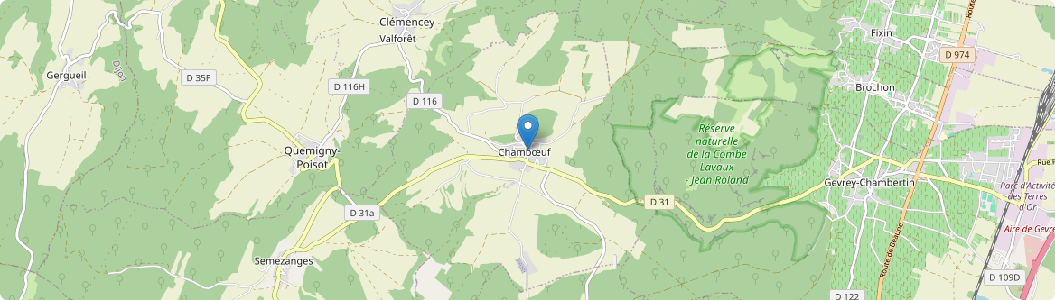 Chambœuf - Carte