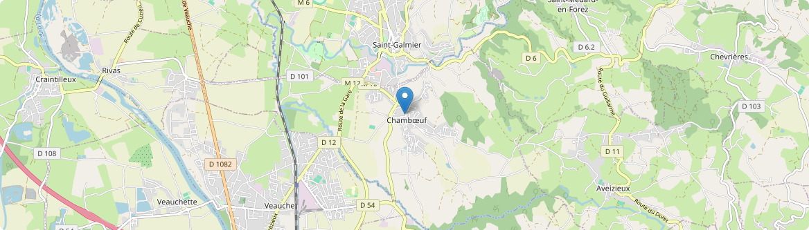 Chambœuf - Carte