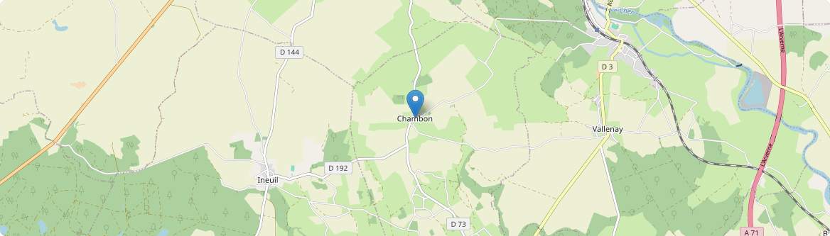 Chambon - Carte
