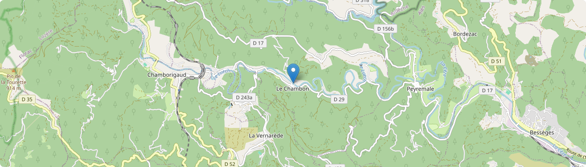 Chambon - Carte
