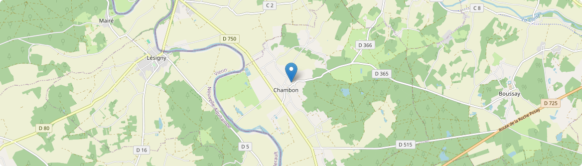 Chambon - Carte