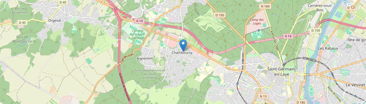 Chambourcy - Carte