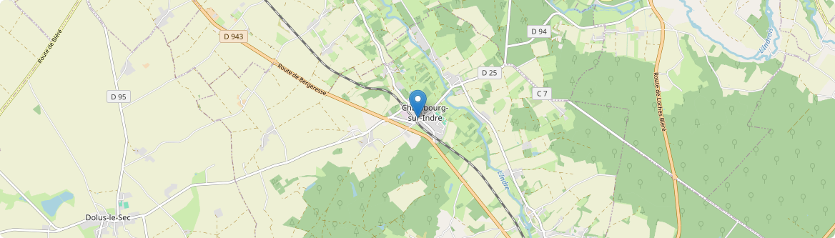Chambourg-sur-Indre - Carte