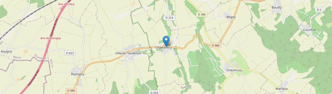 Chambrecy - Carte