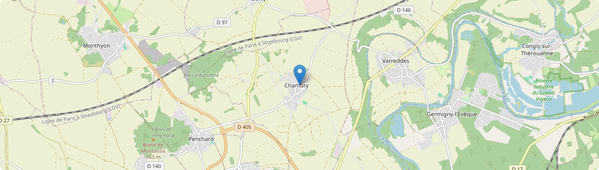 Chambry - Carte