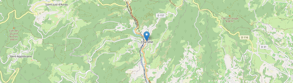 Chamelet - Carte