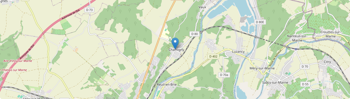 Chamigny - Carte